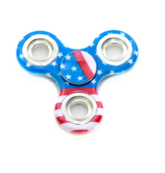 Accent Tri Fidget Hand Spinner Toys, Ultra Fast Bearings, Finger Toy, Great Gift for ADD, ADHD, Anxiety and Autism Adult Children (Patriotic American Flag)? Accent Accessories Town Creek Trading Post - Free Shipping $50.00