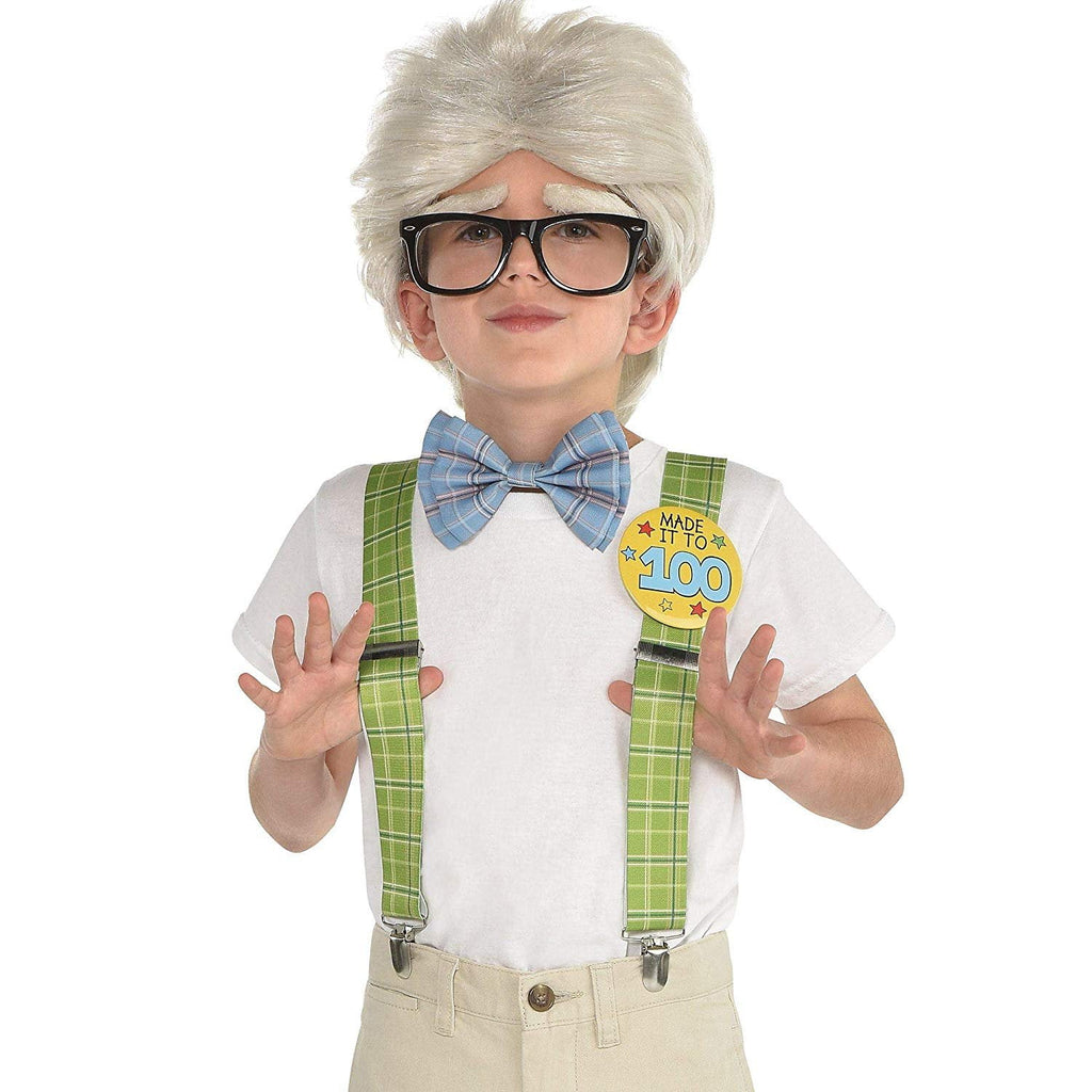 100th Day of School Kids' Grandpa Costume Kit (3 Pcs) - 1 Pack amscan Town Creek Trading Post - Free Shipping $50.00