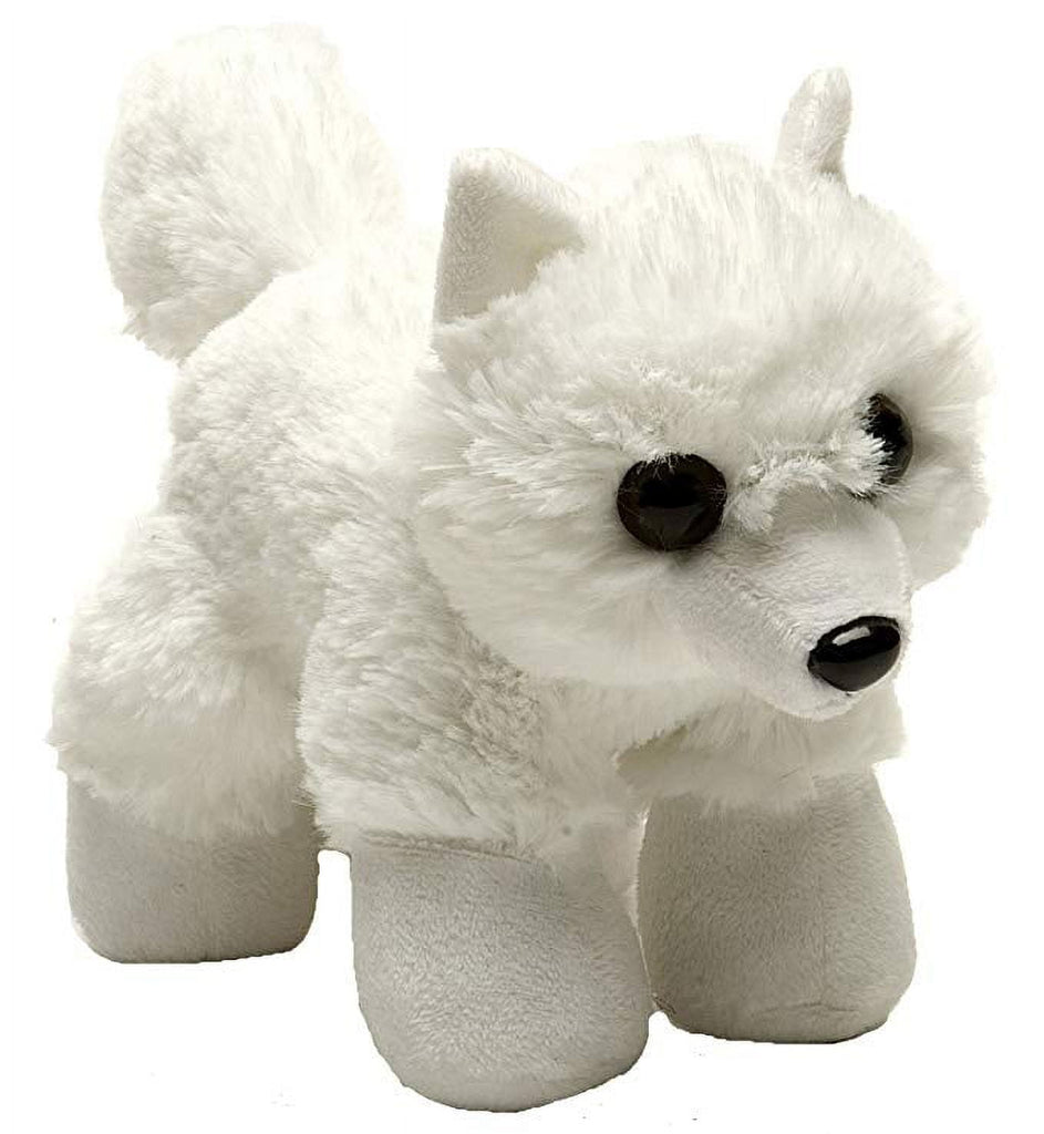 7" Arctic Fox Plush WILD REPUBLIC Town Creek Trading Post - Free Shipping $50.00