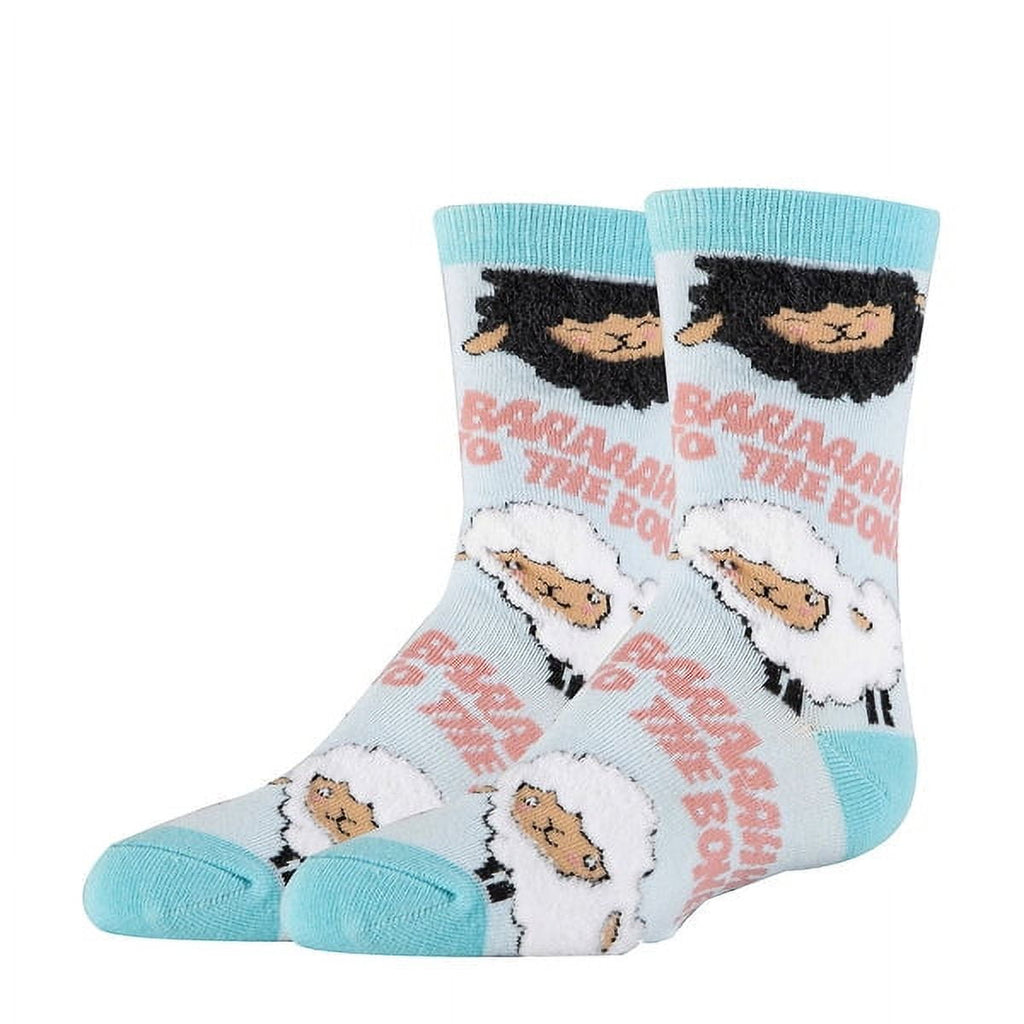 Sheep Baaah to the Bone Crew Socks - KIDS - (Size 1-5) By OOOH YEAH OOOH YEA Town Creek Trading Post - Free Shipping $50.00