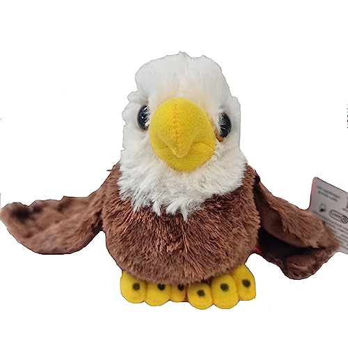 7" Bald Eagles Eagle Plush WILD REPUBLIC Town Creek Trading Post - Free Shipping $50.00