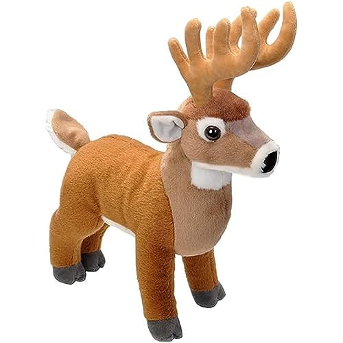 12" White Ublic White Tail Buck Plush WILD REPUBLIC Town Creek Trading Post - Free Shipping $50.00