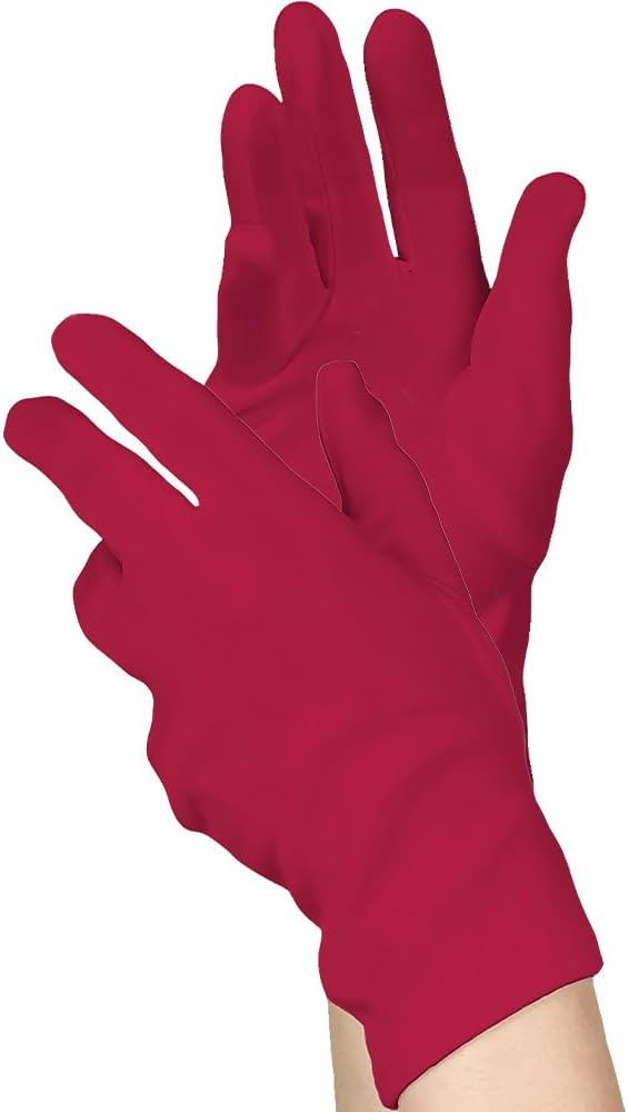 Stylish Womens Short Red Gloves amscan Town Creek Trading Post - Free Shipping $50.00