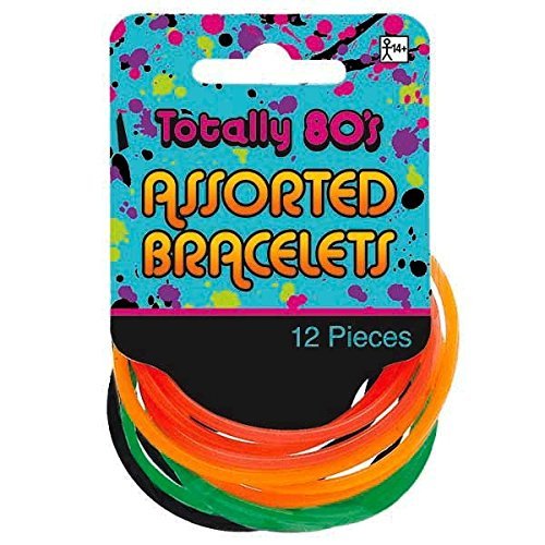 80s Jelly Bracelets Adult Costume Accessory (1 Pack) amscan Town Creek Trading Post - Free Shipping $50.00