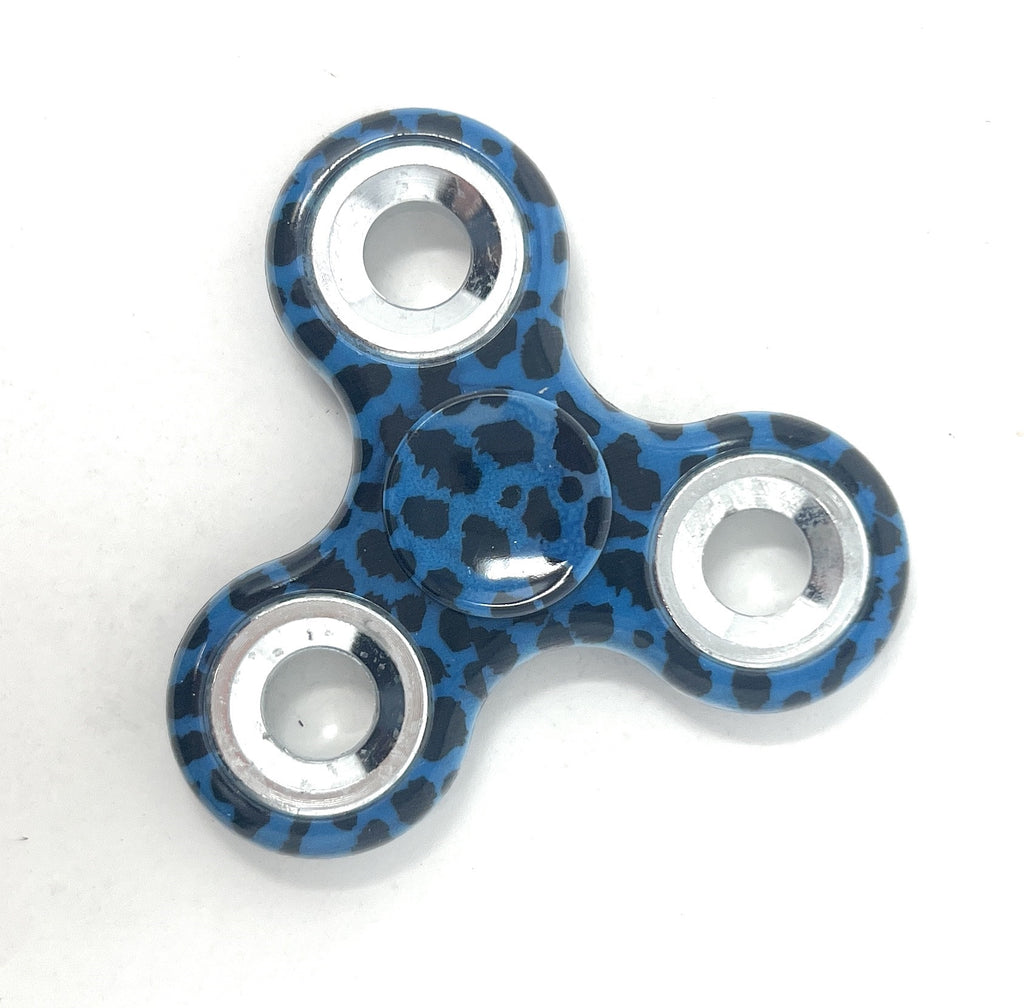 Blue Leopard Accent Spinner Accent Accessories Town Creek Trading Post - Free Shipping $50.00