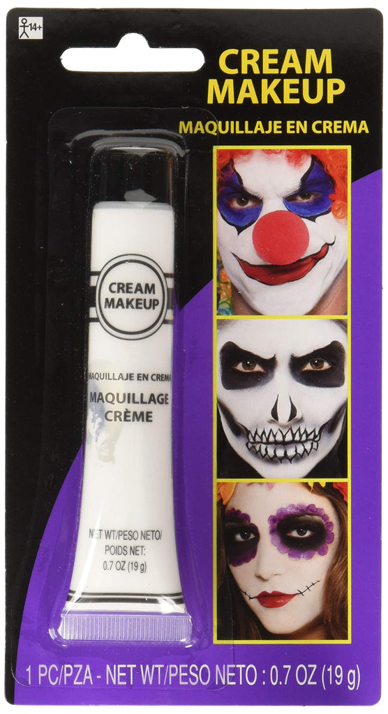 White Cream Makeup - 0.7 Oz (18 PK) amscan Town Creek Trading Post - Free Shipping $50.00