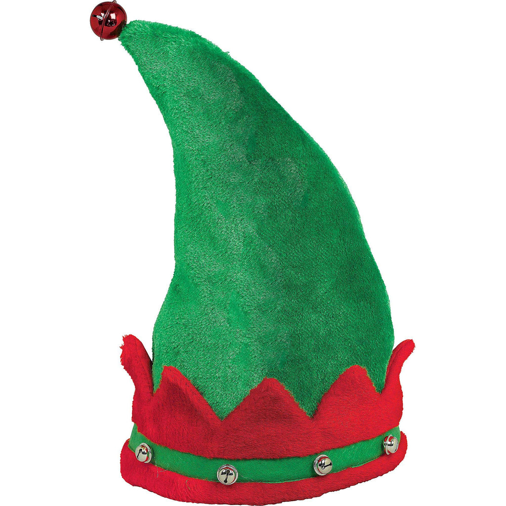 15"x11" Elf Hat - Red & Green With Felt & Bells amscan Town Creek Trading Post - Free Shipping $50.00