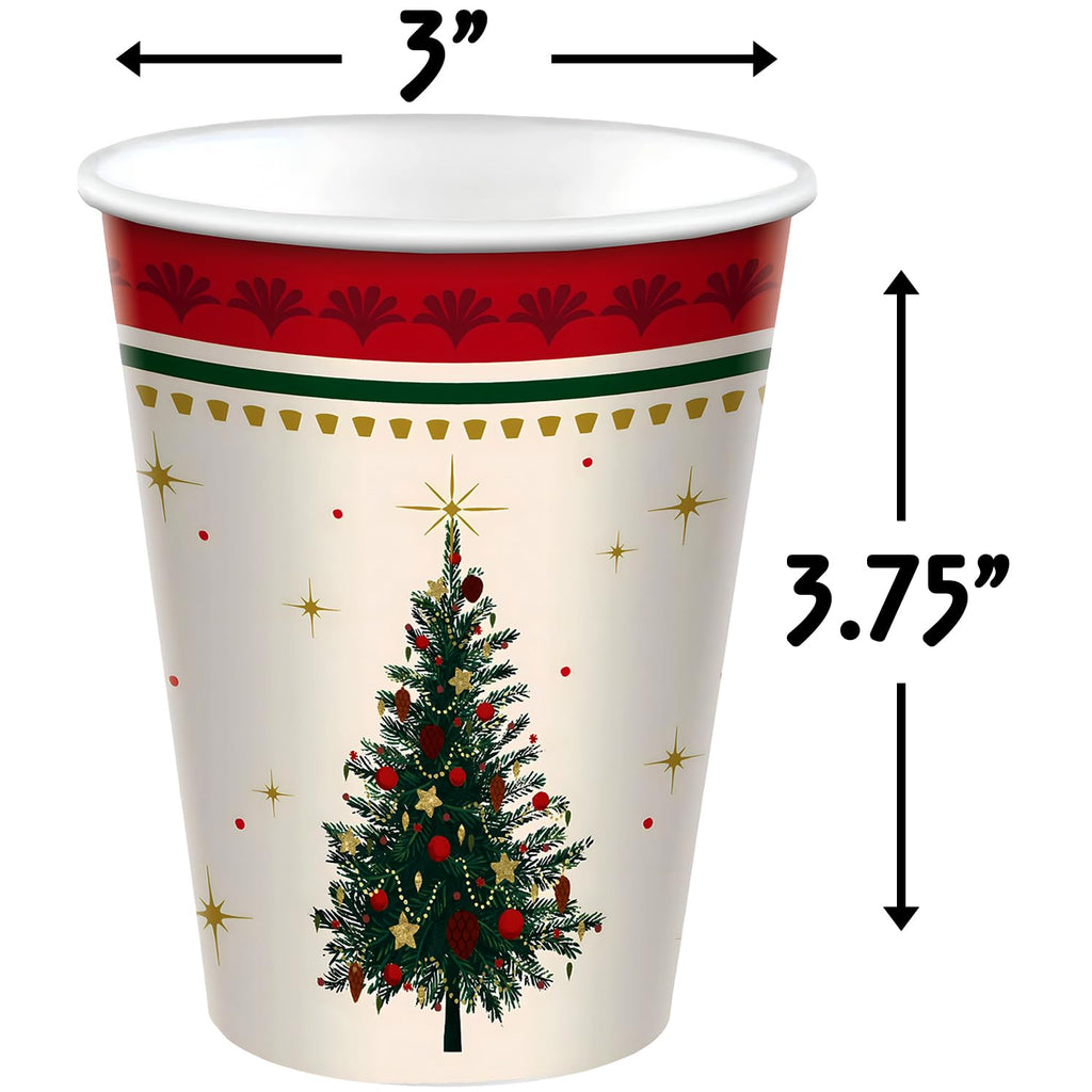 9 oz Christmas Tree Paper Cups 20 ct amscan Town Creek Trading Post - Free Shipping $50.00