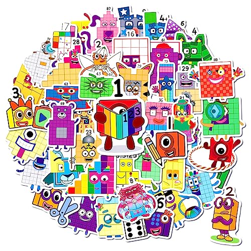 4-Sheet Building Block Brick Stickers for Kids Party Supplies Creative Converting Town Creek Trading Post - Free Shipping $50.00