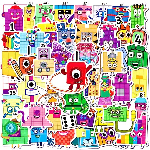 4-Sheet Building Block Brick Stickers for Kids Party Supplies Creative Converting Town Creek Trading Post - Free Shipping $50.00