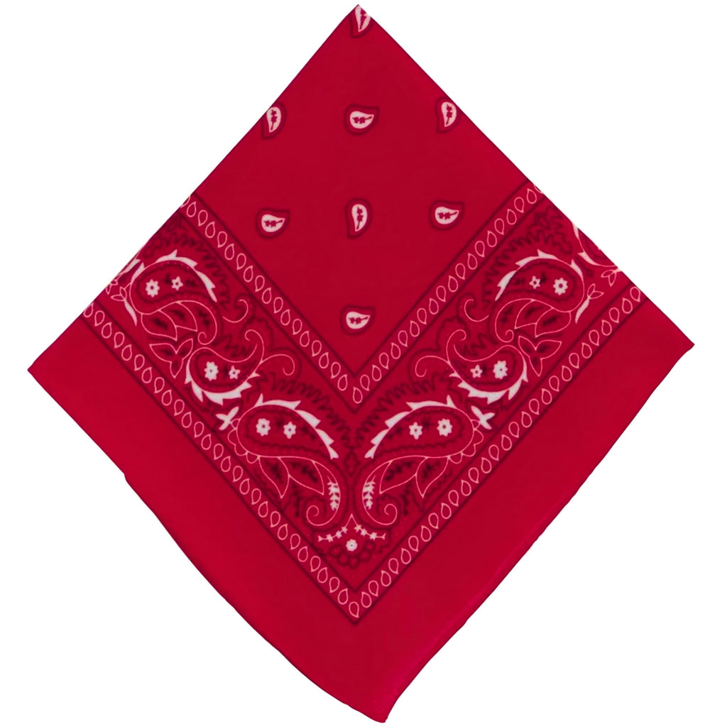 Classic Red Bandana Paisley - 20" x 20" amscan Town Creek Trading Post - Free Shipping $50.00