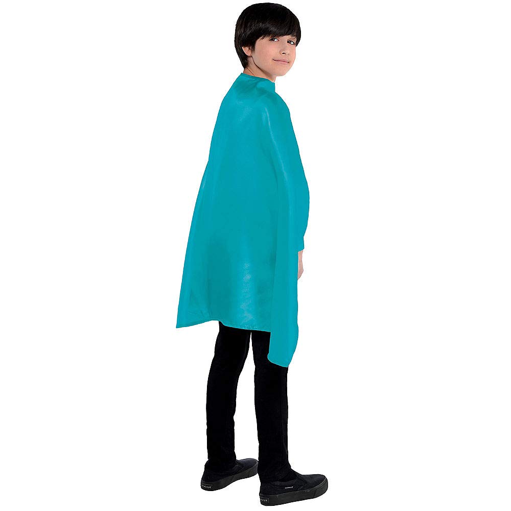 Super Hero Costume 30" Turquoise Cape amscan Town Creek Trading Post - Free Shipping $50.00