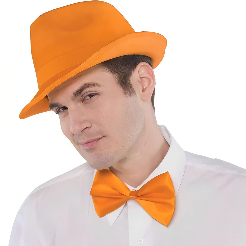 Vibrant Orange Bow Tie - 3.25 x 6, 1 Count amscan Town Creek Trading Post - Free Shipping $50.00