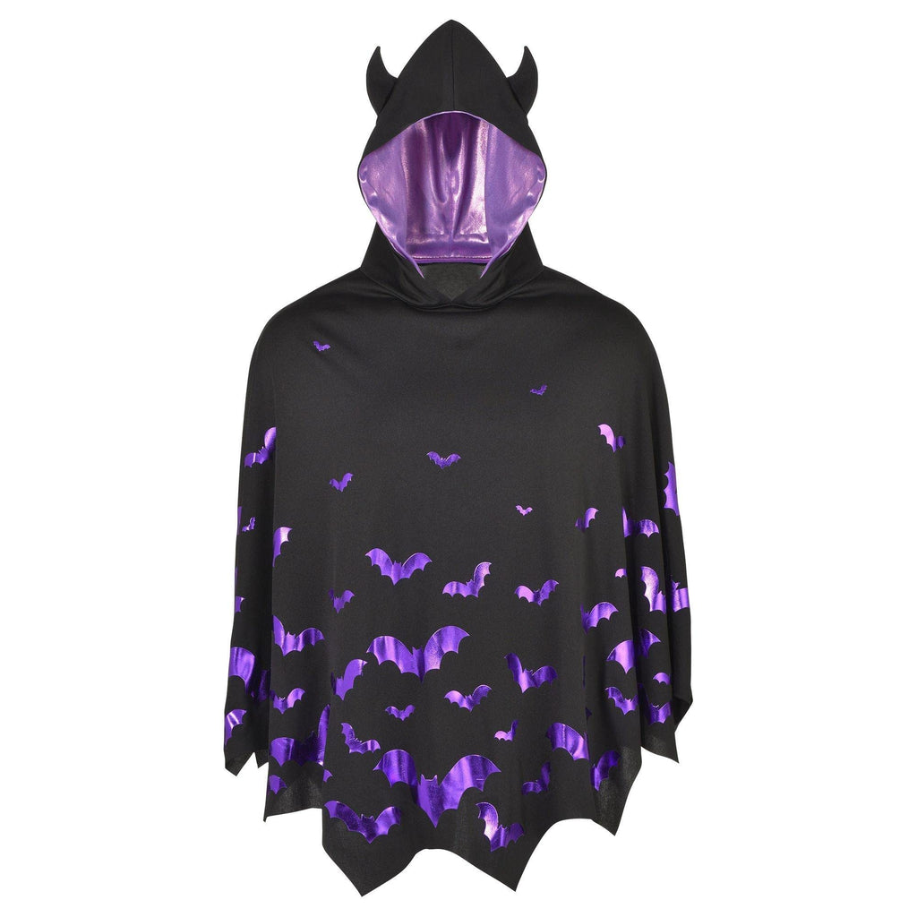 Black Bat Hooded Poncho Costume - Adult Size - 1 Pc amscan Town Creek Trading Post - Free Shipping $50.00