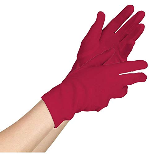 Stylish Womens Short Red Gloves amscan Town Creek Trading Post - Free Shipping $50.00
