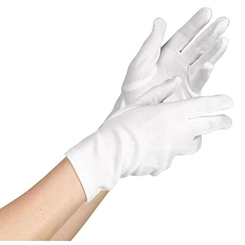 Stylish Womens Short White Gloves amscan Town Creek Trading Post - Free Shipping $50.00