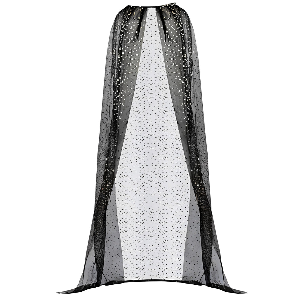 Black Celestial Hooded Cape - Adult Standard Size amscan Town Creek Trading Post - Free Shipping $50.00