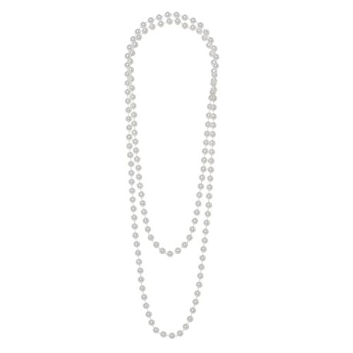 62" Faux Pearl Necklace Costume Accessory amscan Town Creek Trading Post - Free Shipping $50.00