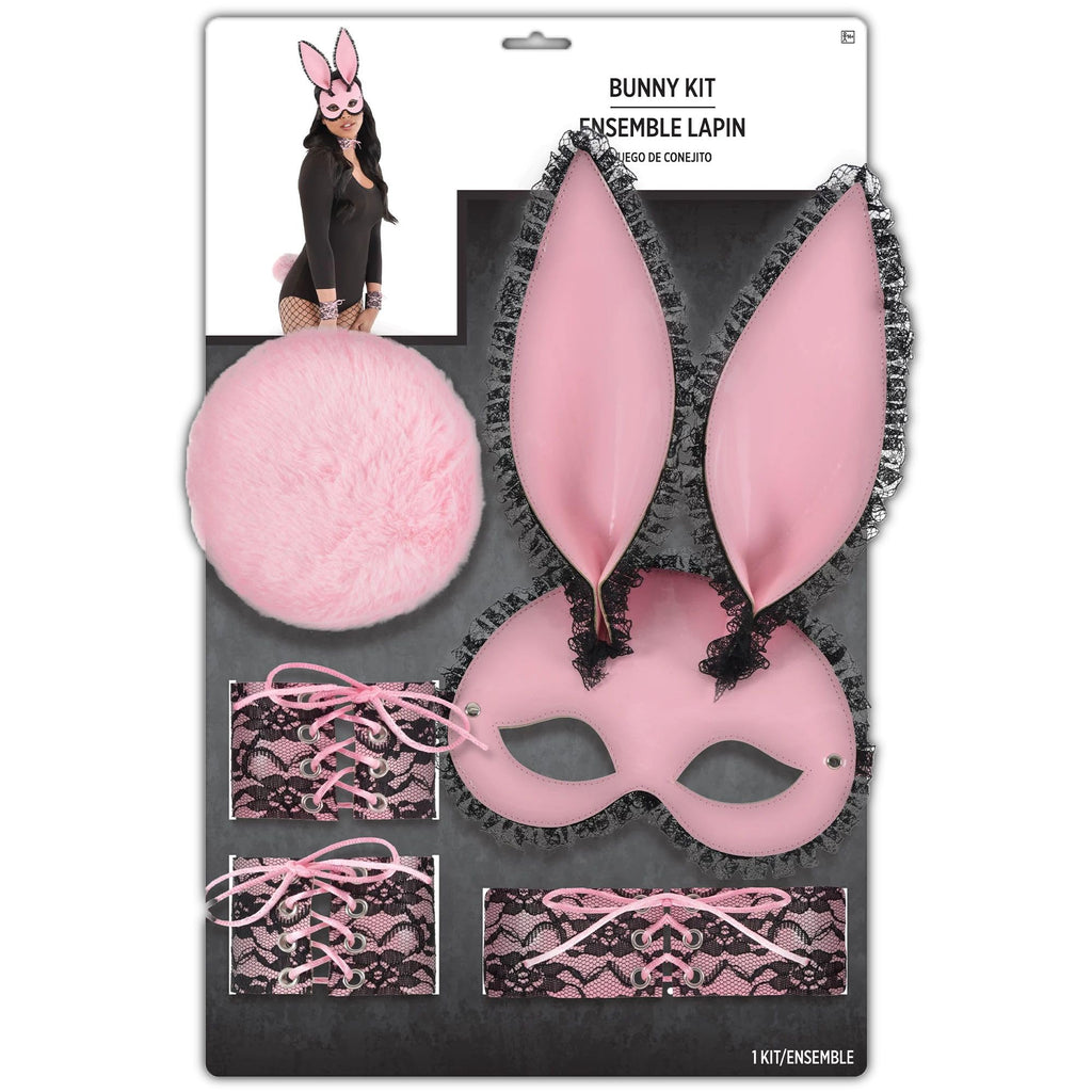 Adult Sexy Pink Bunny Kit 5 pc amscan Town Creek Trading Post - Free Shipping $50.00