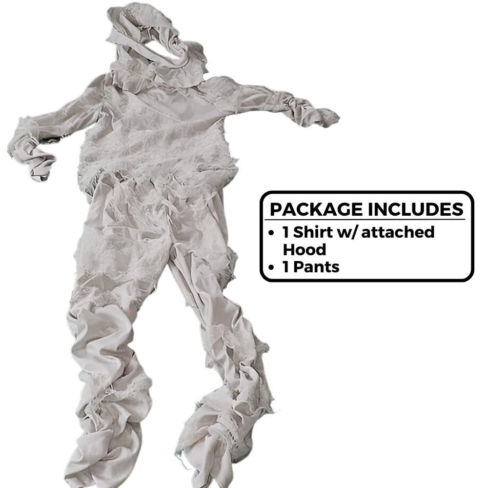 Dirty White Cheesecloth Mummified Costume Set - Kids Size X-Large (14-16) amscan Town Creek Trading Post - Free Shipping $50.00