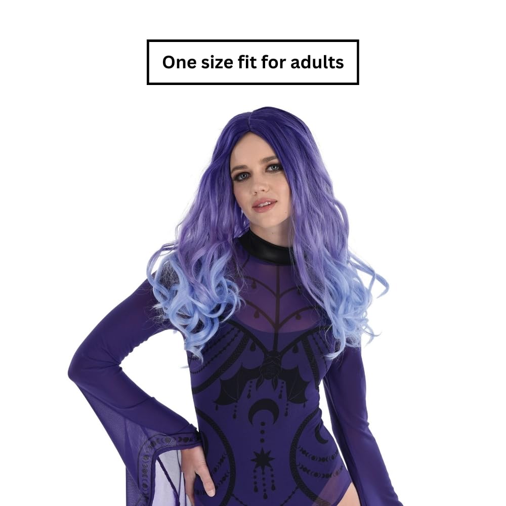 Dark Mystical Purple Ombre Wig (Adult) amscan Town Creek Trading Post - Free Shipping $50.00
