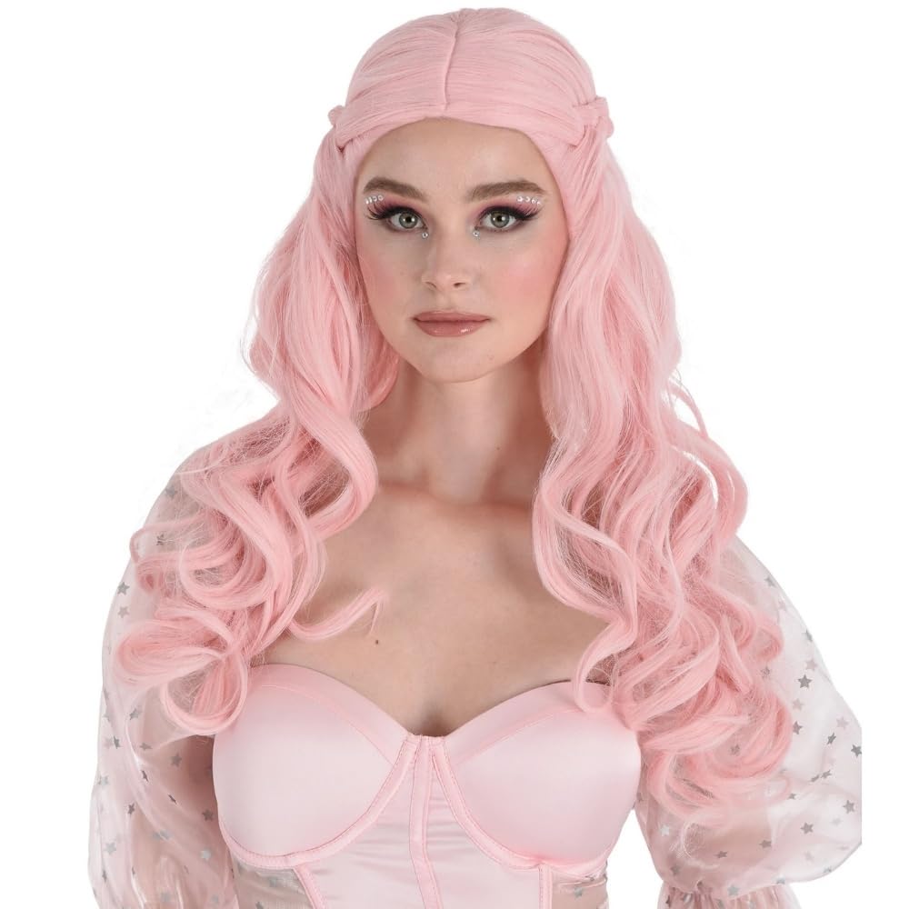 Pastel Pink Wig (Adult) amscan Town Creek Trading Post - Free Shipping $50.00