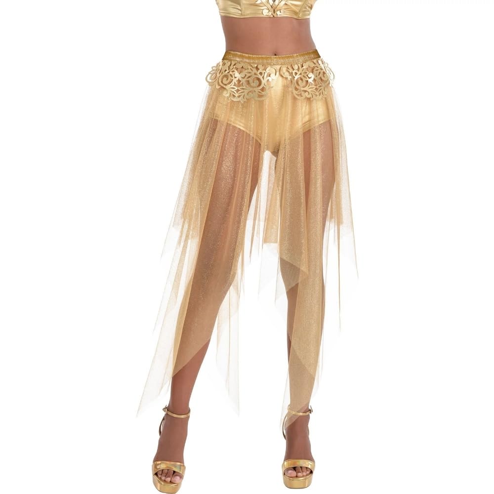Gilded Glam Skirt Women's (L/XL) amscan Town Creek Trading Post - Free Shipping $50.00