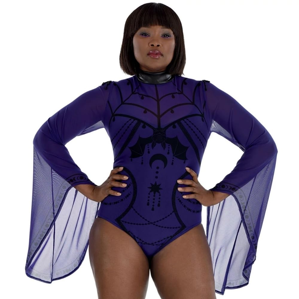 Bad Witch Bodysuit Costume Women's (Plus) amscan Town Creek Trading Post - Free Shipping $50.00