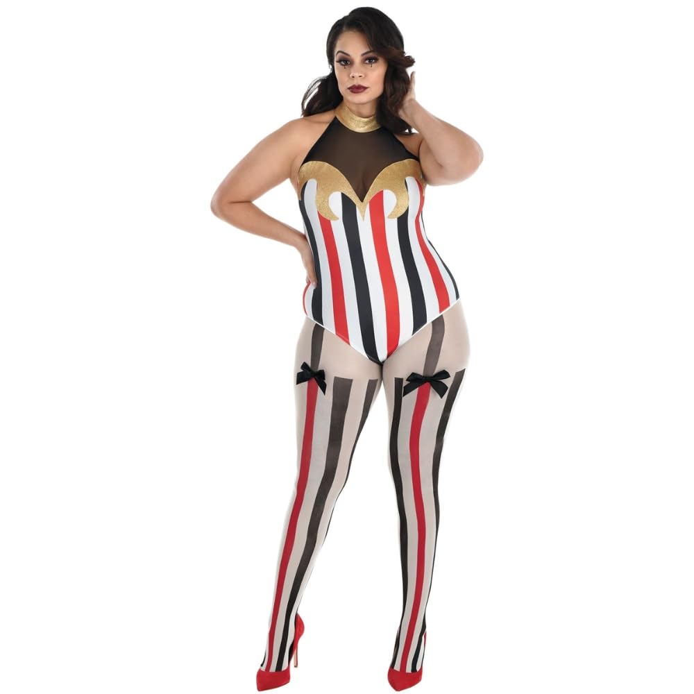 Vintage Circus Body Suit Women's (Plus) amscan Town Creek Trading Post - Free Shipping $50.00