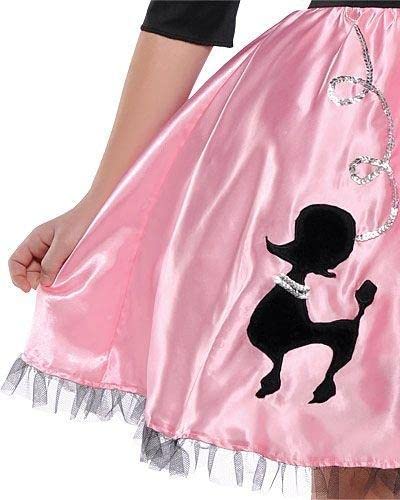 Miss Sock Hop Pink Poodle Dress for Girls - X-Large (14-16) amscan Town Creek Trading Post - Free Shipping $50.00