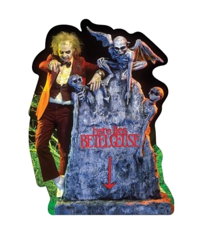 (12 Count) Beetlejuice Sticker 6.25" x 3.75" amscan Town Creek Trading Post - Free Shipping $50.00