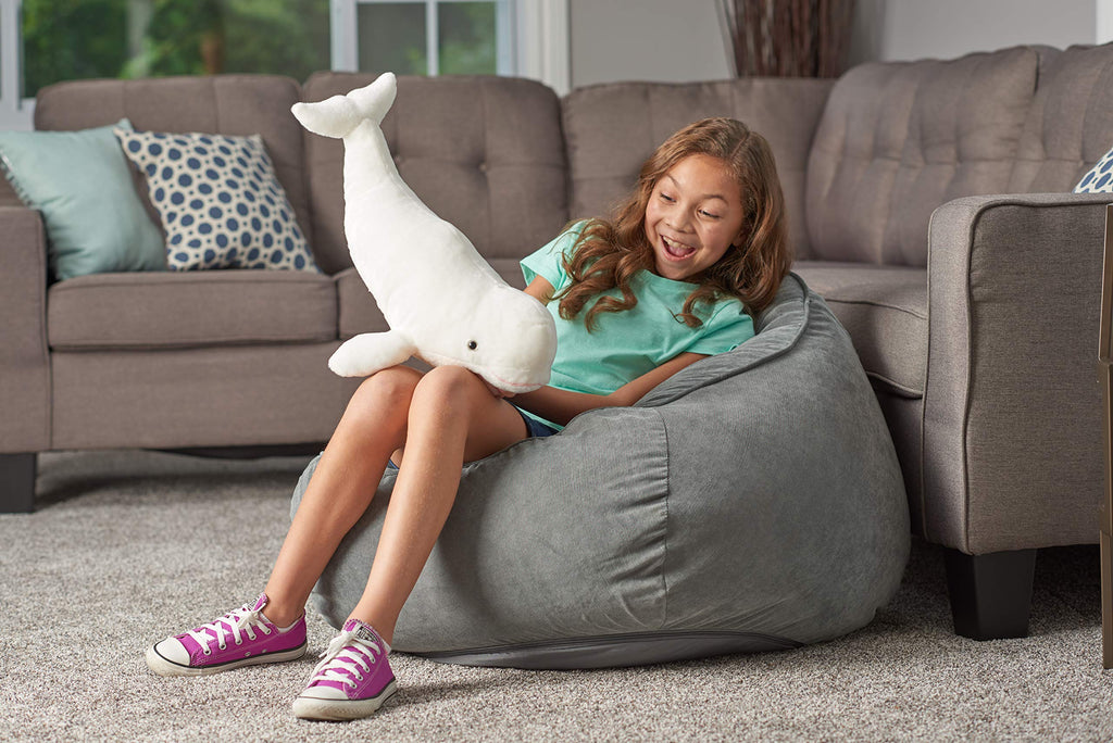 21" White Whale Plush WILD REPUBLIC Town Creek Trading Post - Free Shipping $50.00