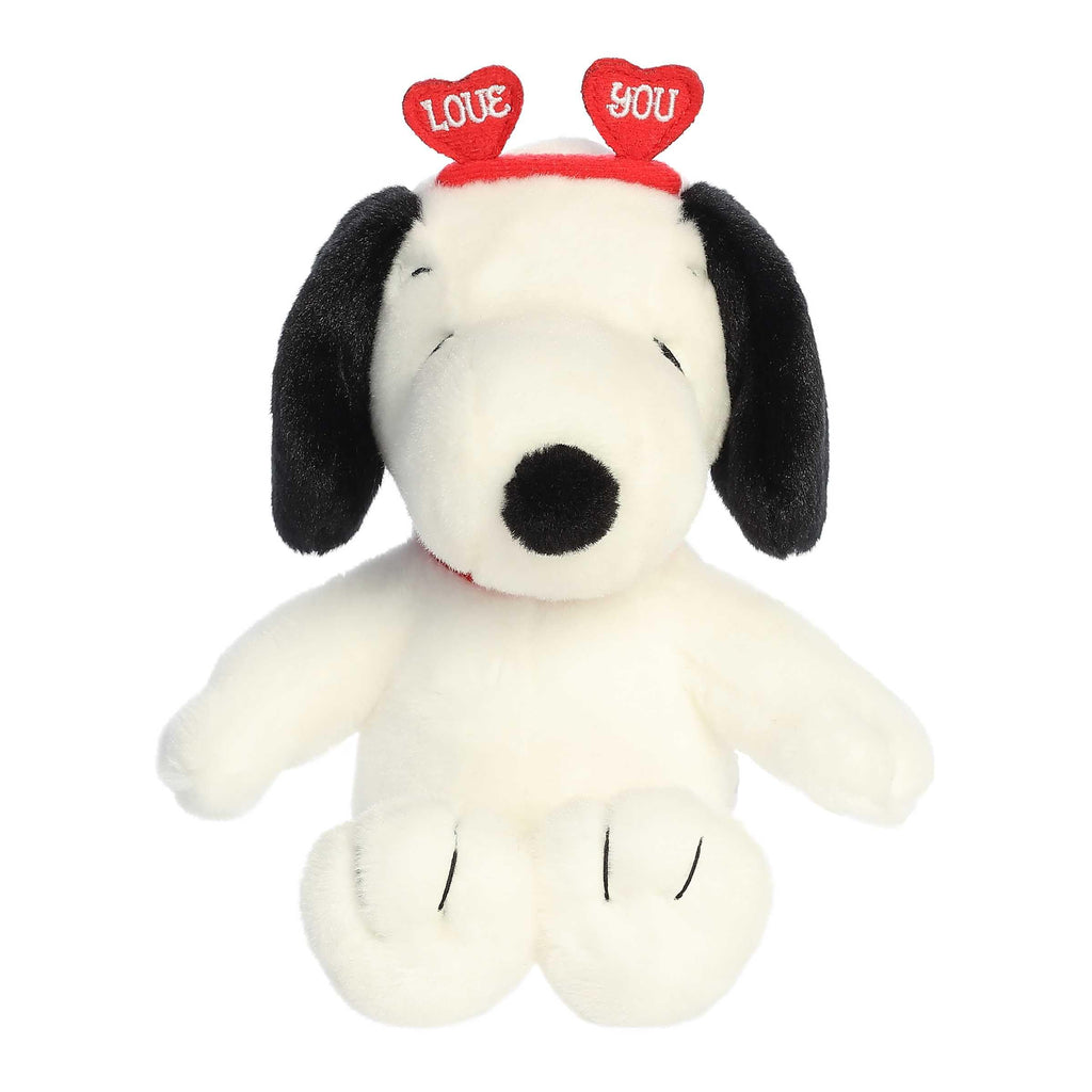 9" SNOOPY LOVE ON THE MIND Aurora Town Creek Trading Post - Free Shipping $50.00