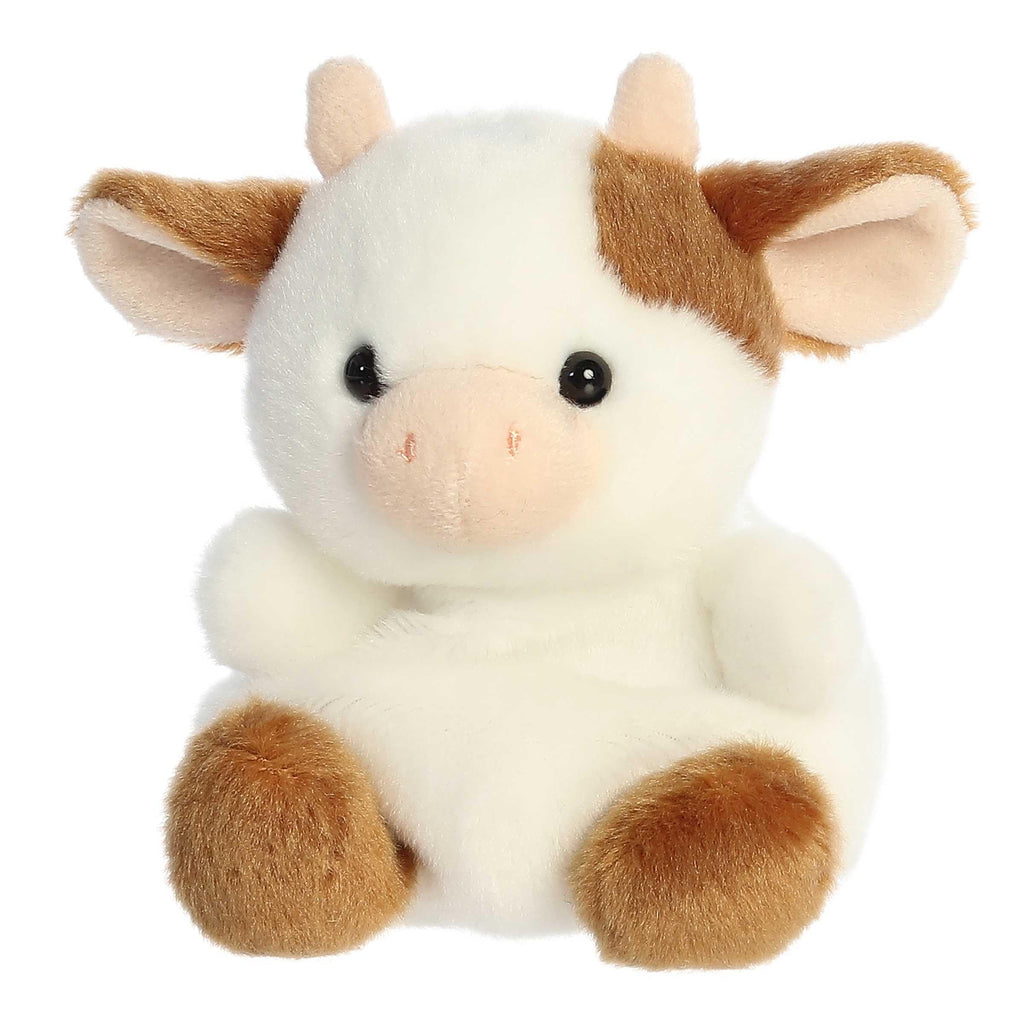 5" CAROLINE BROWN COW Aurora Town Creek Trading Post - Free Shipping $50.00