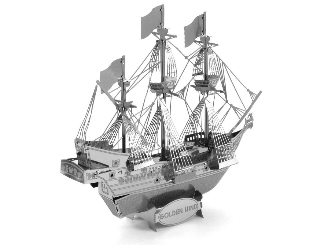 Golden Hind Ship by Fascinations Metal Earth Fascinations Town Creek Trading Post - Free Shipping $50.00