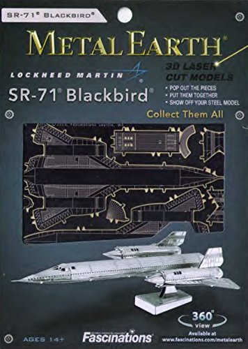 SR71 Blackbird Airplane by Fascinations Metal Earth Fascinations Town Creek Trading Post - Free Shipping $50.00