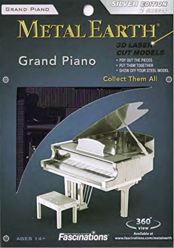 Grand Piano by Fascinations Metal Earth Fascinations Town Creek Trading Post - Free Shipping $50.00