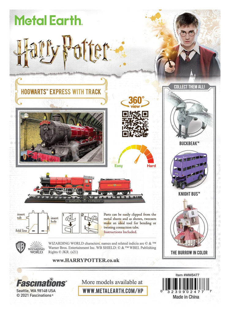 Hogwarts Express with Track Harry Potter by Fascinations Metal Earth Fascinations Town Creek Trading Post - Free Shipping $50.00