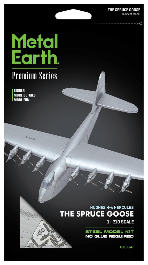 Spruce Goose Sea Plane - Hughes H-4 Hercules by Fascinations Metal Earth Fascinations Town Creek Trading Post - Free Shipping $50.00