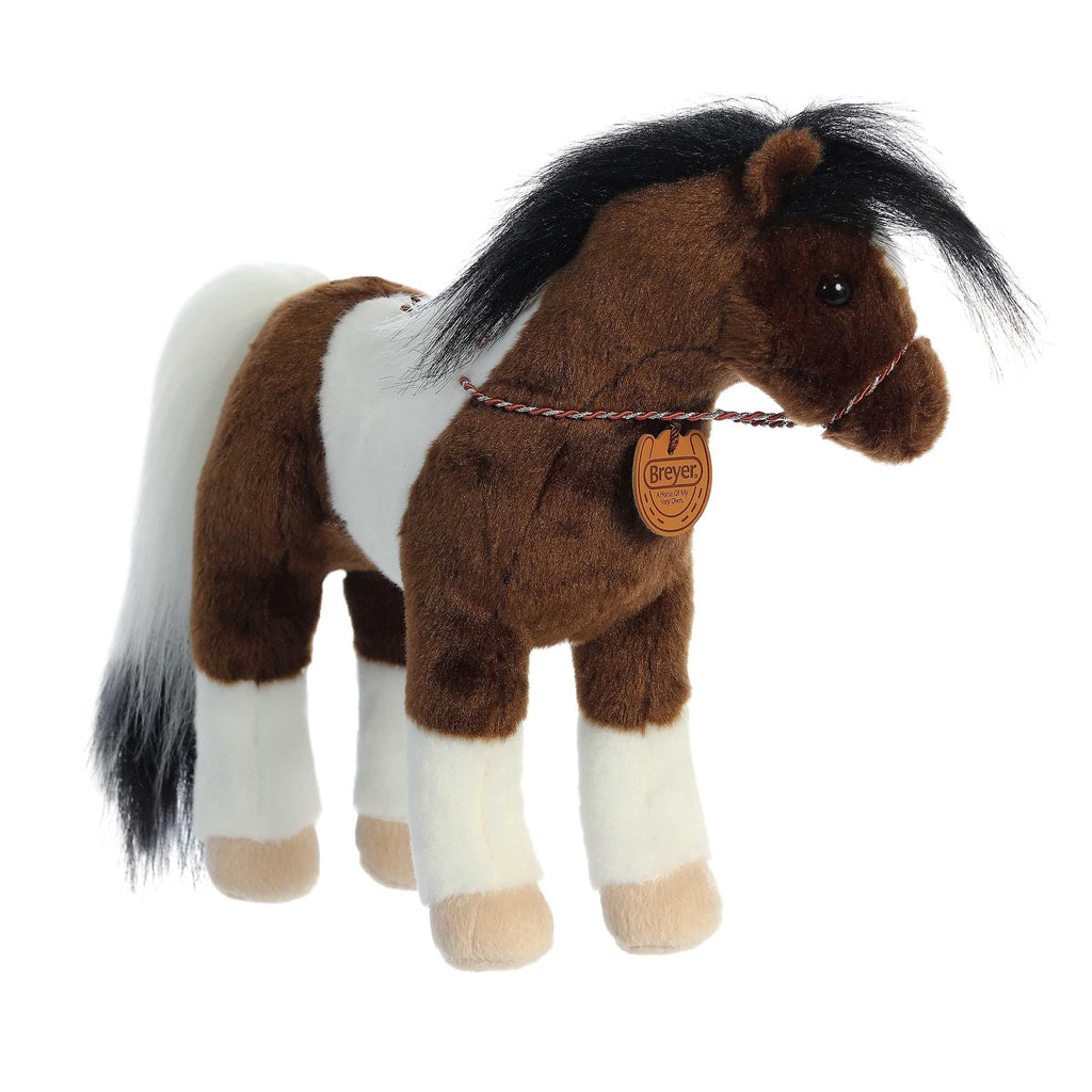 13" PAINT HORSE plush by Aurora