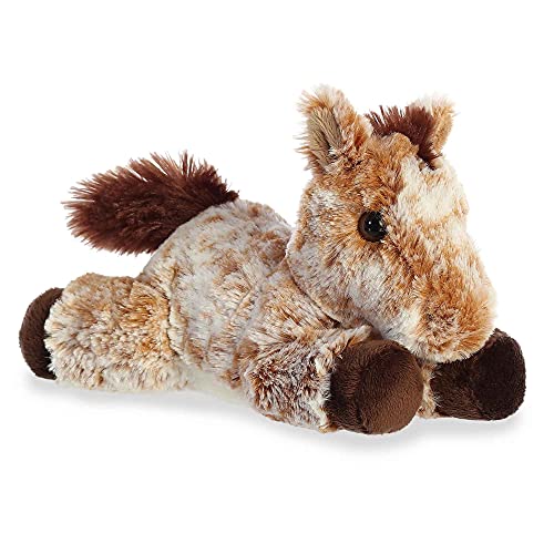 8" Mocha Horse Plush Mini Flopsie Aurora Town Creek Trading Post - Free Shipping $50.00