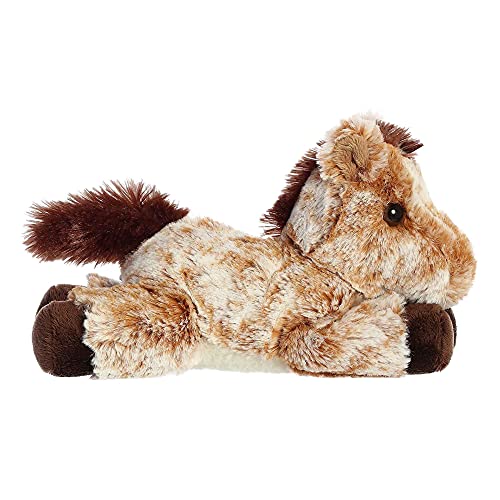 8" Mocha Horse Plush Mini Flopsie Aurora Town Creek Trading Post - Free Shipping $50.00