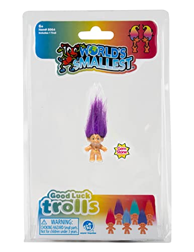 Worlds Smallest Good Luck Trolls Super Impulse Town Creek Trading Post - Free Shipping $50.00