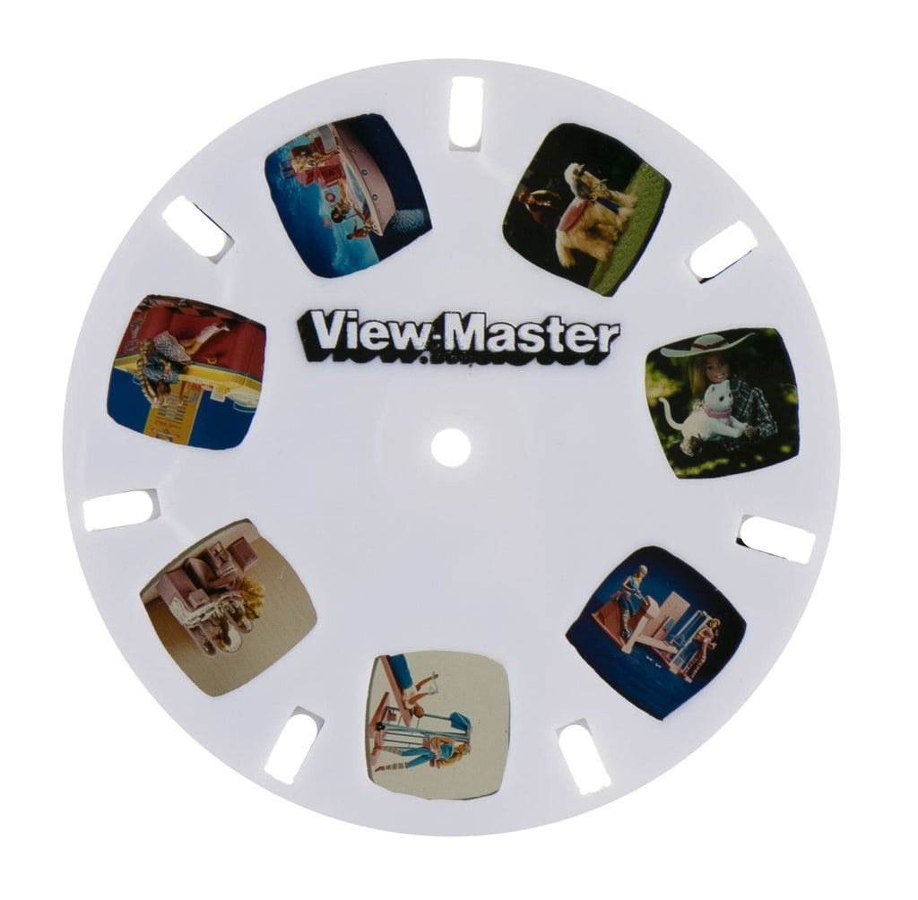 Worlds Smallest Barbie ViewMaster, Pink Super Impulse Town Creek Trading Post - Free Shipping $50.00