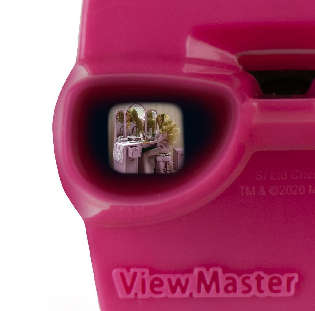 Worlds Smallest Barbie ViewMaster, Pink Super Impulse Town Creek Trading Post - Free Shipping $50.00
