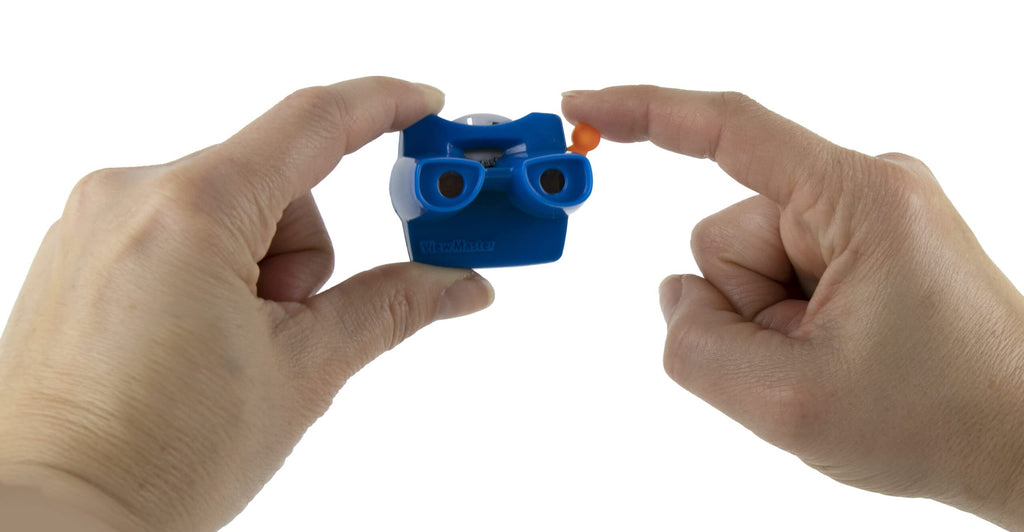 Worlds Smallest Hot Wheels ViewMaster, Blue Super Impulse Town Creek Trading Post - Free Shipping $50.00