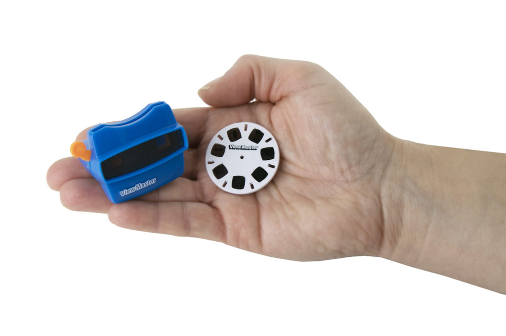 Worlds Smallest Hot Wheels ViewMaster, Blue Super Impulse Town Creek Trading Post - Free Shipping $50.00