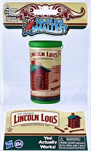 World's Smallest Lincoln Logs Super Impulse Town Creek Trading Post - Free Shipping $50.00