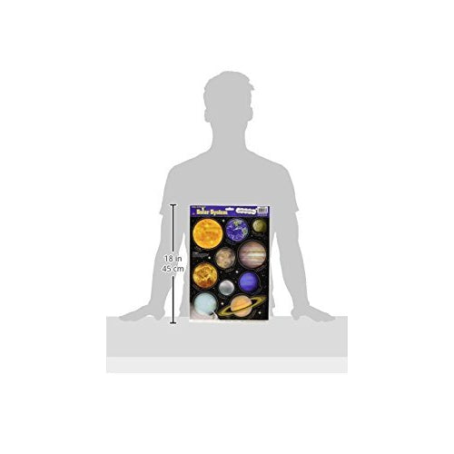 Solar System Peel 'N Place Party Accessory (1 count) (10/Sh) Beistle Town Creek Trading Post - Free Shipping $50.00