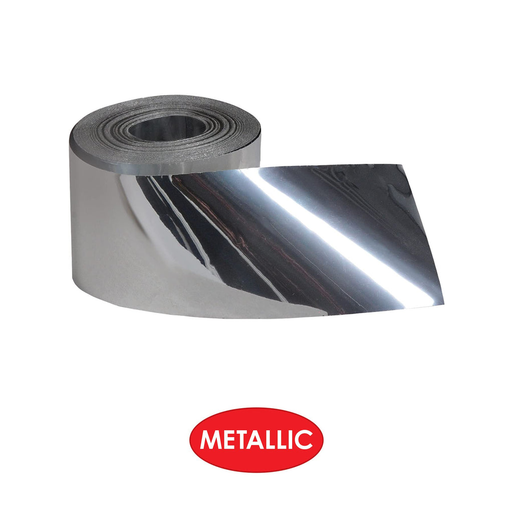 Beistle Silver Metallic Plastic Streamer Hanging Wedding Showers And Birthday New Year's Eve Indoor Outdoor Party Decor, 3" x 200' Beistle Town Creek Trading Post - Free Shipping $50.00